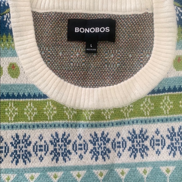 Men's Multicolor Sweater - Picture 2 of 4